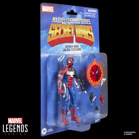 Secret Wars Marvel Legends Action Figure Spider-Man (Alien Costume) 15 cm