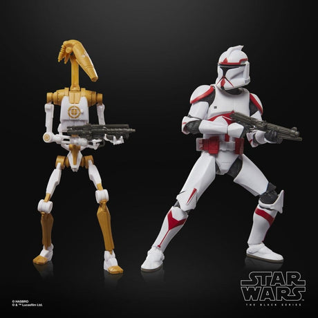 Star Wars: Battlefront II Black Series Action Figure 2-Pack Phase I Assault Trooper & Battle Droid Officer 15 cm