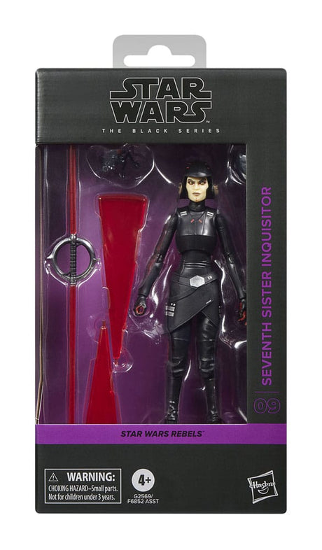 Star Wars: Rebels Black Series Action Figure Seventh Sister (Inquisitor) 15 cm