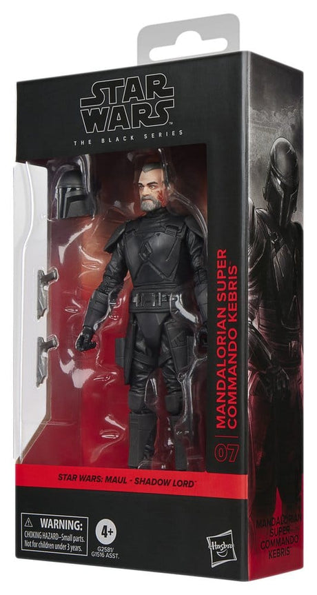 Star Wars: Maul – Shadow Lord Black Series Action Figure Mandalorian Super Commando Kebris 15 cm