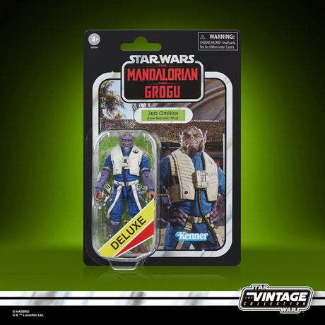Star Wars: The Mandalorian and Grogu Vintage Collection Action Figure Zeb Orrelios (New Republic Pilot) 10 cm
