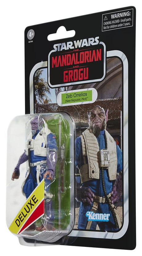 Star Wars: The Mandalorian and Grogu Vintage Collection Action Figure Zeb Orrelios (New Republic Pilot) 10 cm