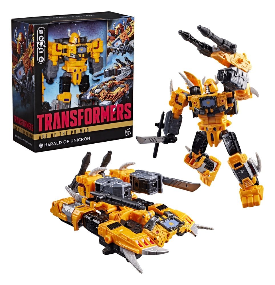Transformers Age of the Primes Leader Class Action Figure Herald of Unicron 19 cm