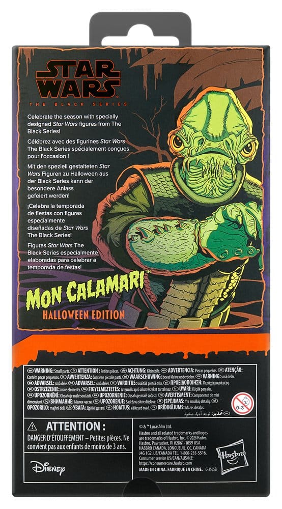 Star Wars Black Series Action Figure Mon Calamari (Halloween Edition) 15 cm