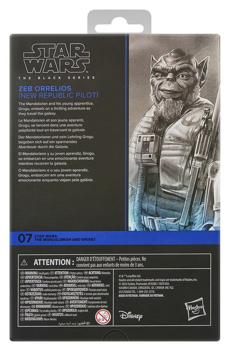 Star Wars: The Mandalorian & Grogu Black Series Action Figure Garazeb “Zeb” Orrelios 15 cm