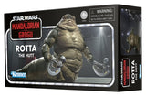 Star Wars: The Mandalorian and Grogu Vintage Collection Action Figure Rotta the Hutt 10 cm