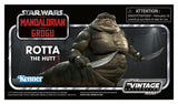 Star Wars: The Mandalorian and Grogu Vintage Collection Action Figure Rotta the Hutt 10 cm