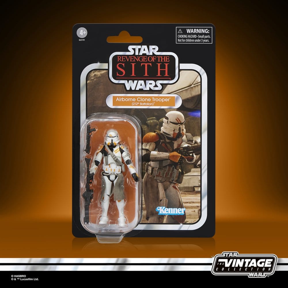 Star Wars Episode III Vintage Collection Action Figure 2-Pack Obi-Wan Kenobi & Airborne Clone Trooper 10 cm