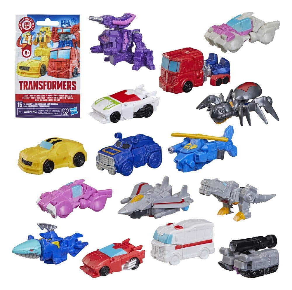 Transformers Mini Action Figures 4 cm Tiny Turbo Changers Blind Box