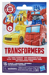 Transformers Mini Action Figures 4 cm Tiny Turbo Changers Blind Box Display (24)