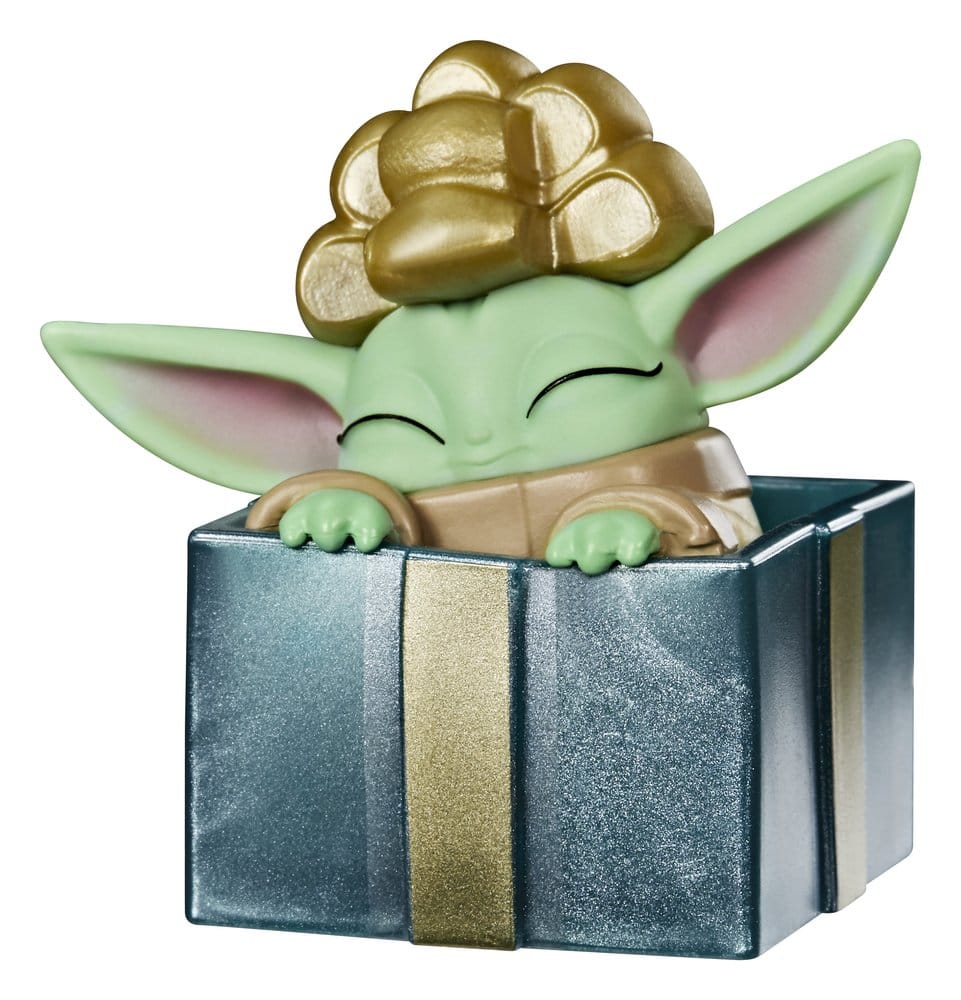 Star Wars Mini Figures 4 cm Grogu Snack Attack Series 1 Blind Box Display (24)