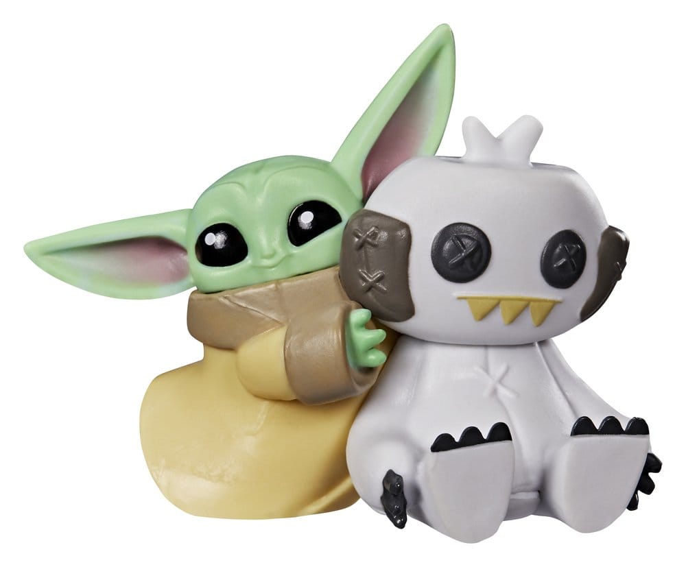 Star Wars Mini Figures 4 cm Grogu Snack Attack Series 1 Blind Box Display (24)