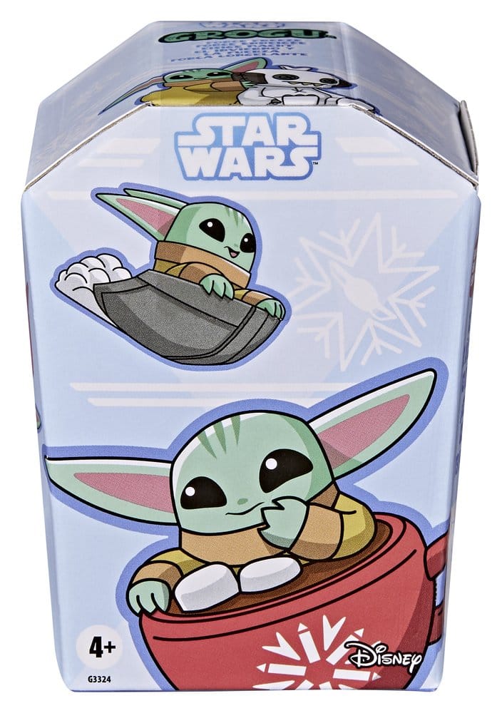Star Wars Mini Figures 4 cm Grogu Snack Attack Series 1 Blind Box Display (24)