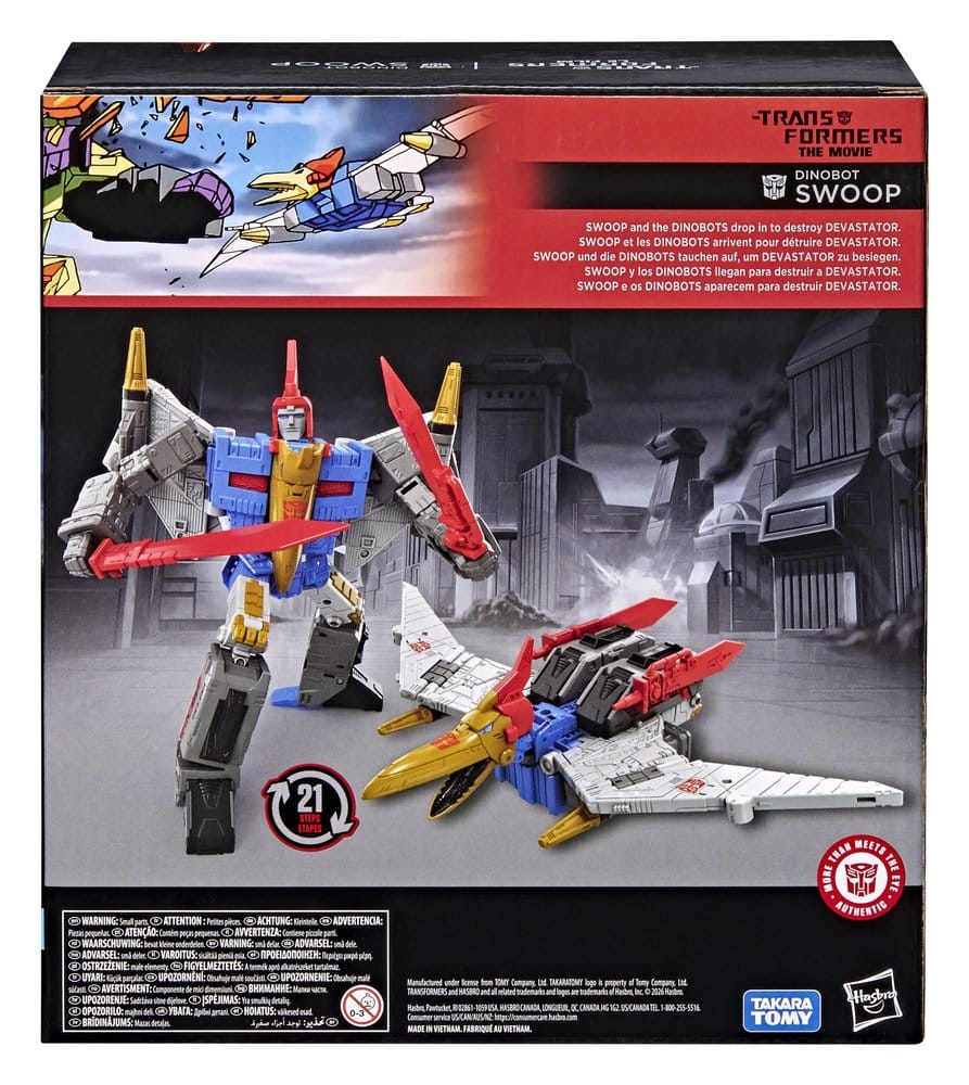 The Transformers: The Movie Studio Series Leader Class Action Figure Dinobot Swoop 21 cm