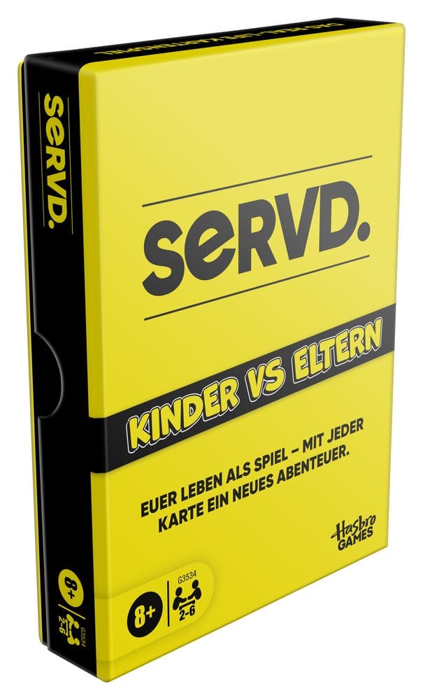 SERVD Card Game Kids vs Parents *German Version*