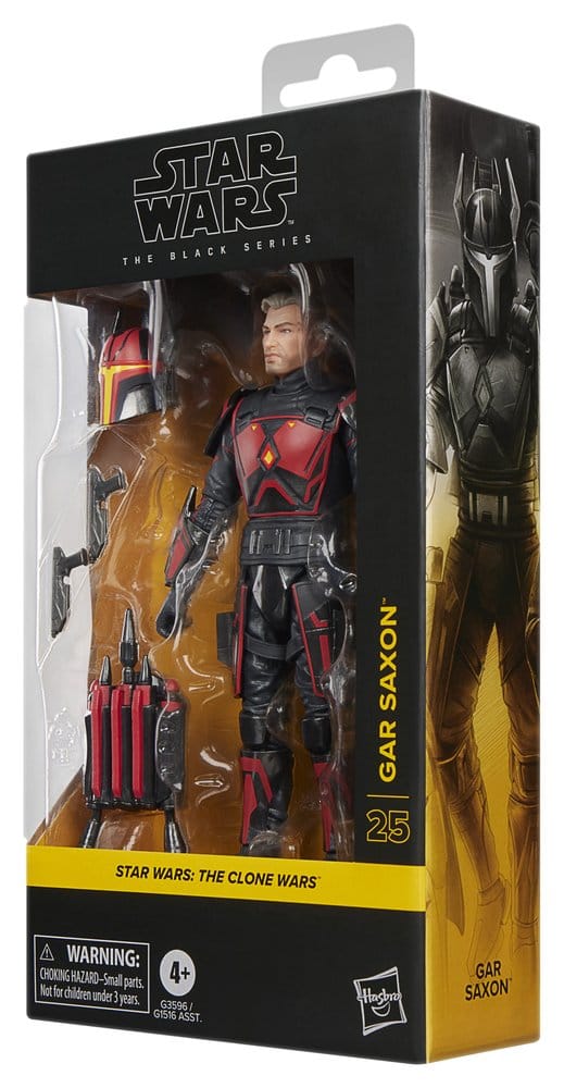 Star Wars: The Clone Wars Black Series Action Figure Gar Saxon 15 cm