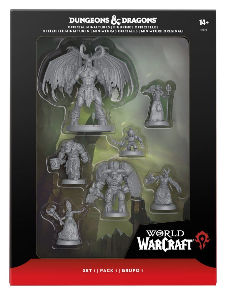 Dungeons & Dragons x World of Warcraft Miniatures Set 1