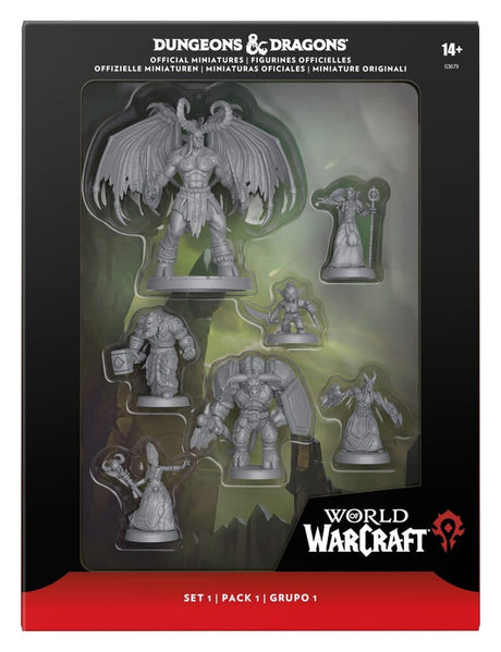 Dungeons & Dragons x World of Warcraft Miniatures Set 1