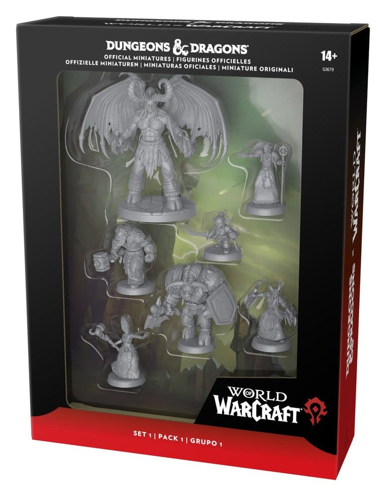 Dungeons & Dragons x World of Warcraft Miniatures Set 1