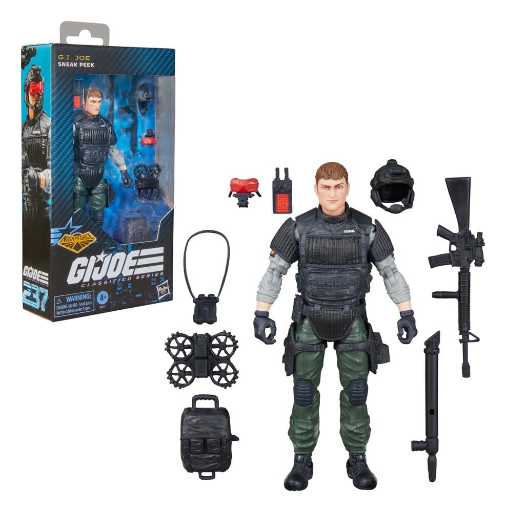 G.I. Joe Classified Series Action Figure Night Force Sneak Peek 15 cm