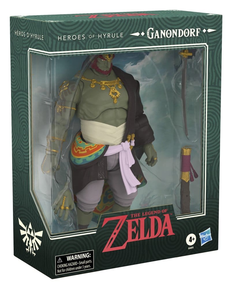 The Legend of Zelda: Tears of the Kingdom Heroes of Hyrule Action Figure Ganondorf 19 cm
