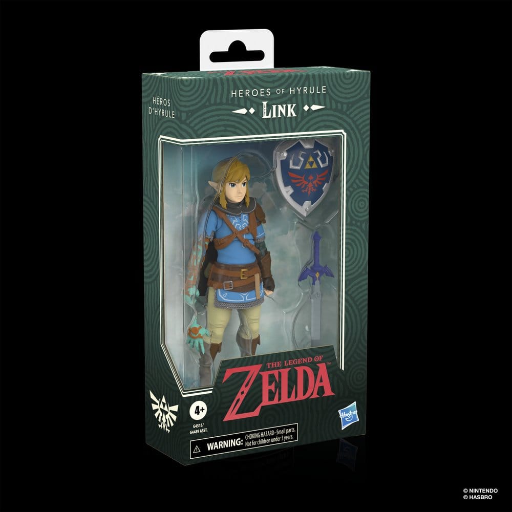 The Legend of Zelda: Tears of the Kingdom Heroes of Hyrule Action Figure Link 15 cm