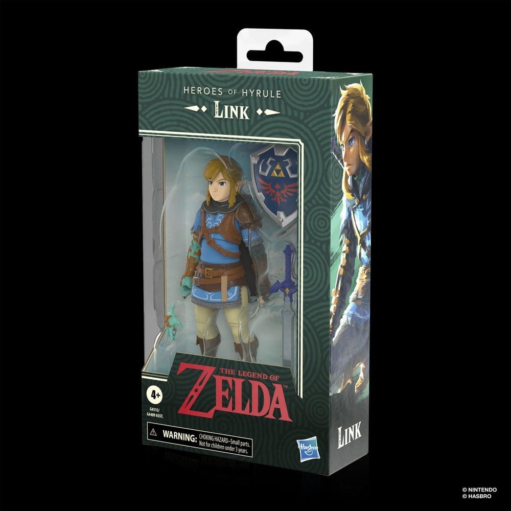 The Legend of Zelda: Tears of the Kingdom Heroes of Hyrule Action Figure Link 15 cm