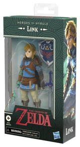 The Legend of Zelda: Tears of the Kingdom Heroes of Hyrule Action Figure Link 15 cm