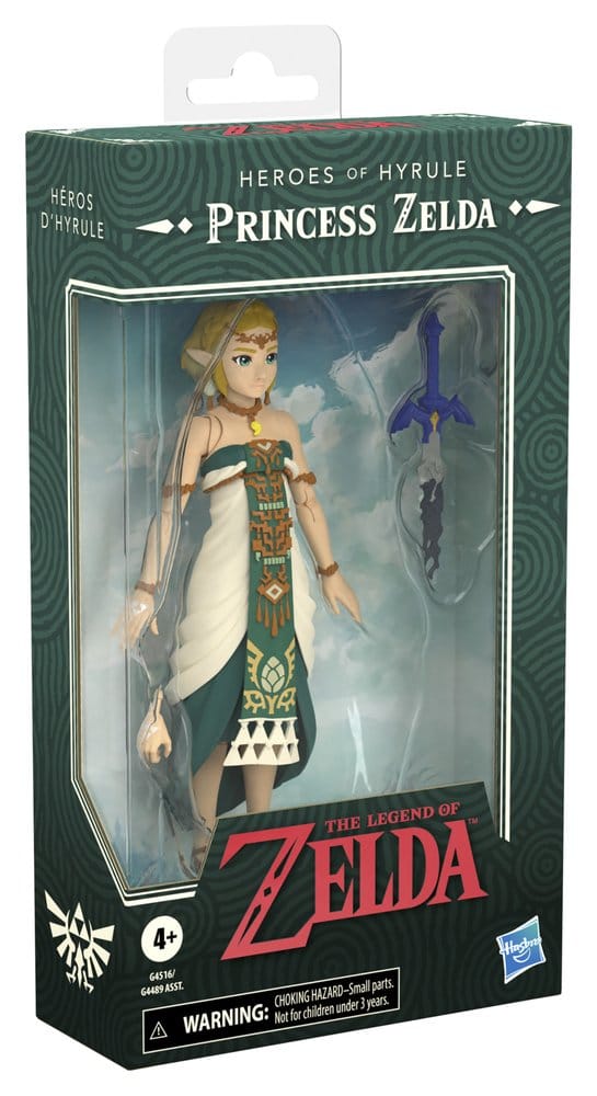 The Legend of Zelda: Tears of the Kingdom Heroes of Hyrule Action Figure Princess Zelda 15 cm