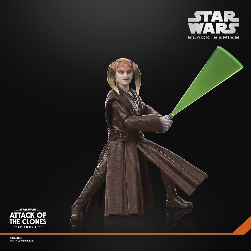 Star Wars Episode II Black Series Action Figure Saesee Tiin 15 cm