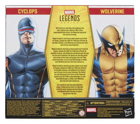 Astonishing X-Men Marvel Legends Action Figure 2-Pack Cyclops & Wolverine 15 cm