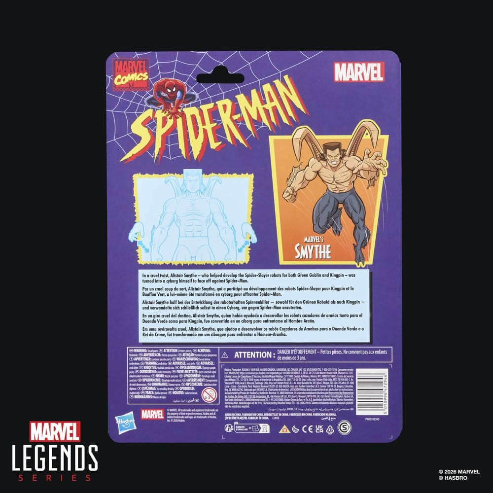 Spider-Man Marvel Legends Action Figure Marvel's Smythe 15 cm