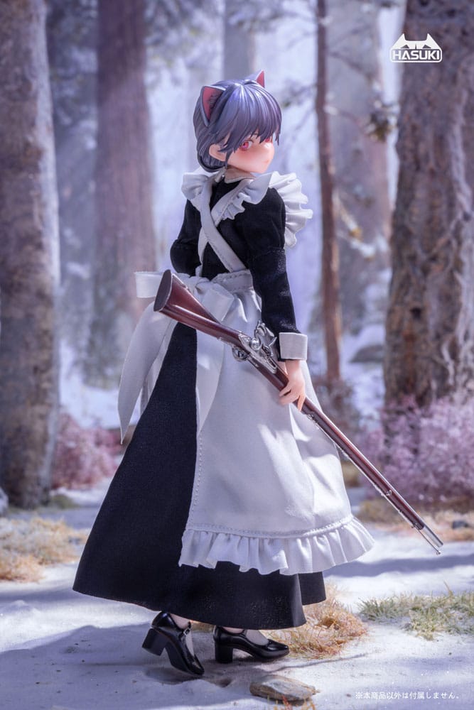 Pocket Art Action PA010 Maid Gunner FKEY 15 cm 1/12 Action Figure