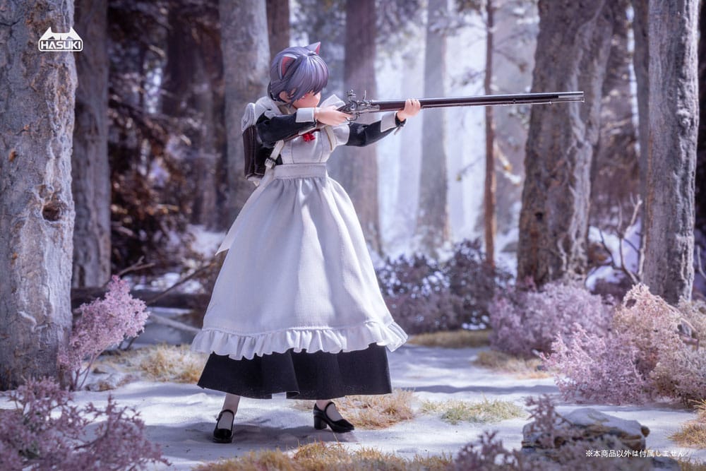 Pocket Art Action PA010 Maid Gunner FKEY 15 cm 1/12 Action Figure