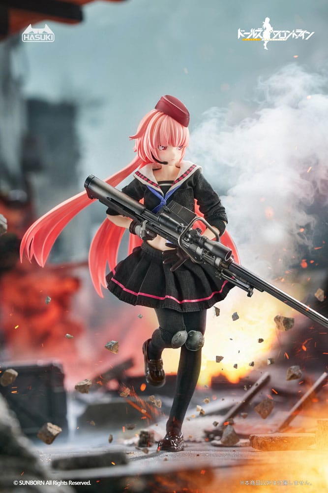 Girls´ Frontline Pocket Art Action Action Figure 1/12 PA011 NTW-20 16 cm