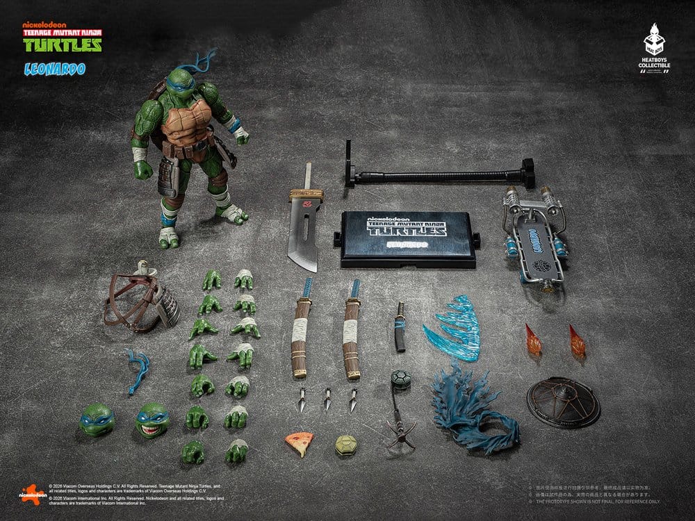 Teenage Mutant Ninja Turtles Action Figure Leonardo Deluxe Version 20 cm