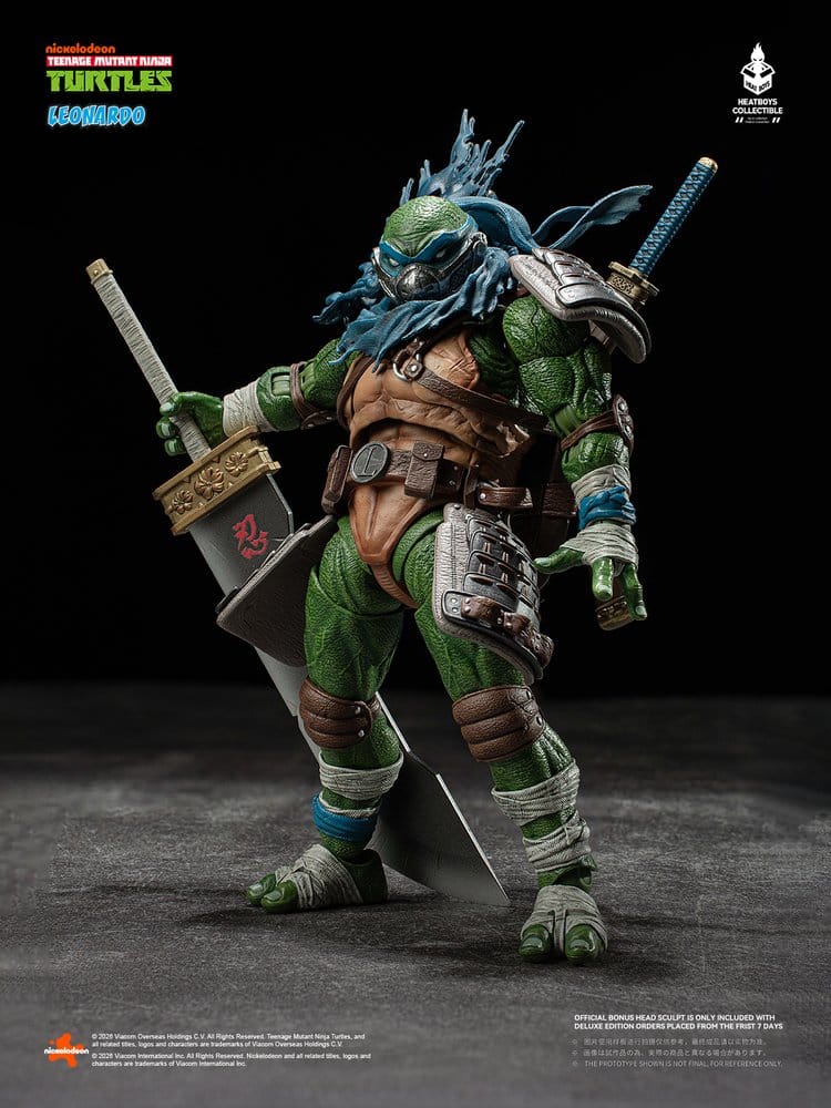 Teenage Mutant Ninja Turtles Action Figure Leonardo Deluxe Version 20 cm