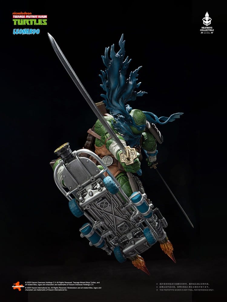 Teenage Mutant Ninja Turtles Action Figure Leonardo Deluxe Version 20 cm