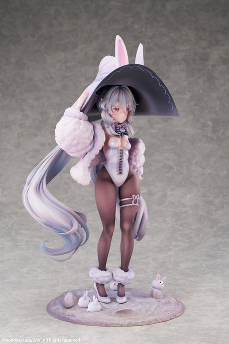 Original Character PVC Figure 1/6 Moon Witch Police Marshmallow illustration by SAVI Deluxe Edition 34 cm