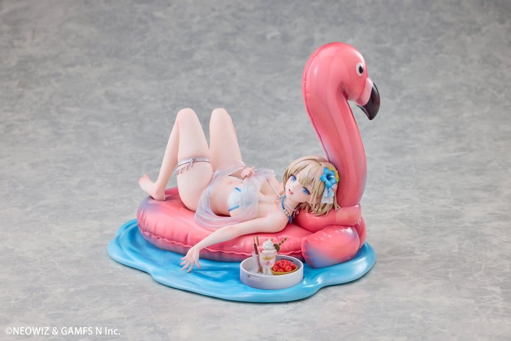 Brown Dust 2 PVC Figure 1/7 Hot Summer Dream Justia 16 cm