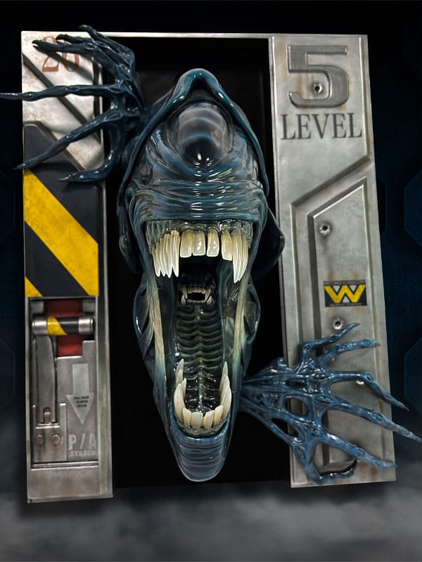 Aliens Alien Queen 51 x 41 x 25 cm 1/2 Wall Sculpture