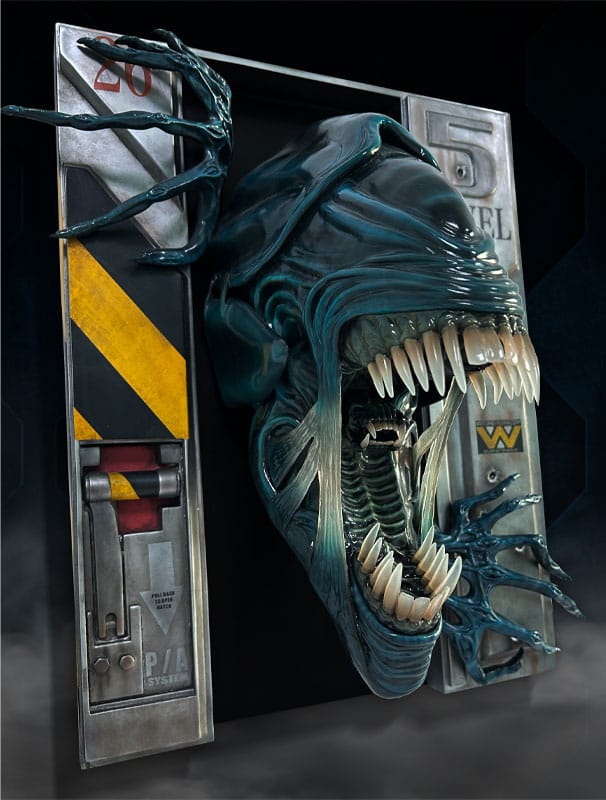 Aliens Alien Queen 51 x 41 x 25 cm 1/2 Wall Sculpture