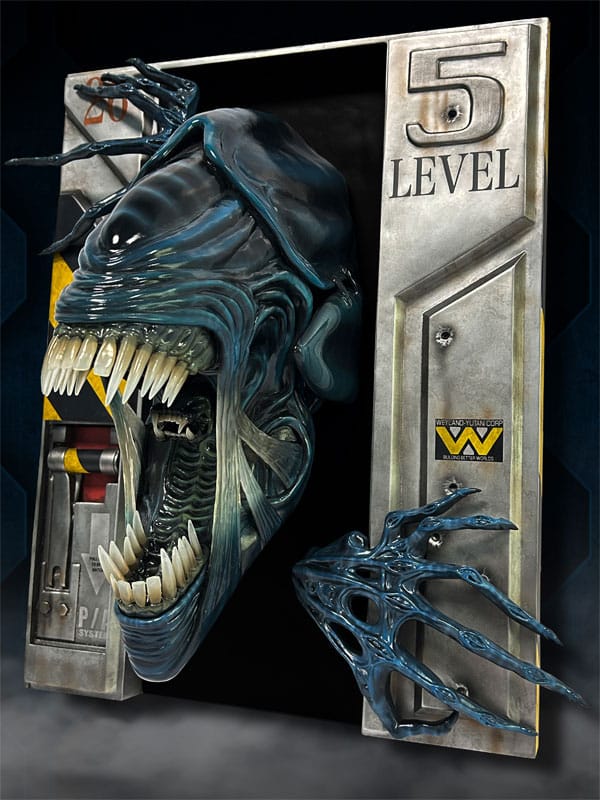 Aliens Alien Queen 51 x 41 x 25 cm 1/2 Wall Sculpture