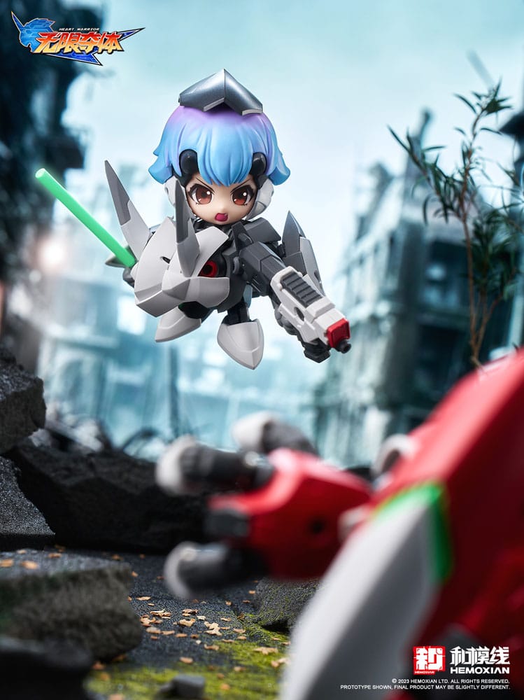 Heart Warrior Ellie & Ogre 11cm Action Figure