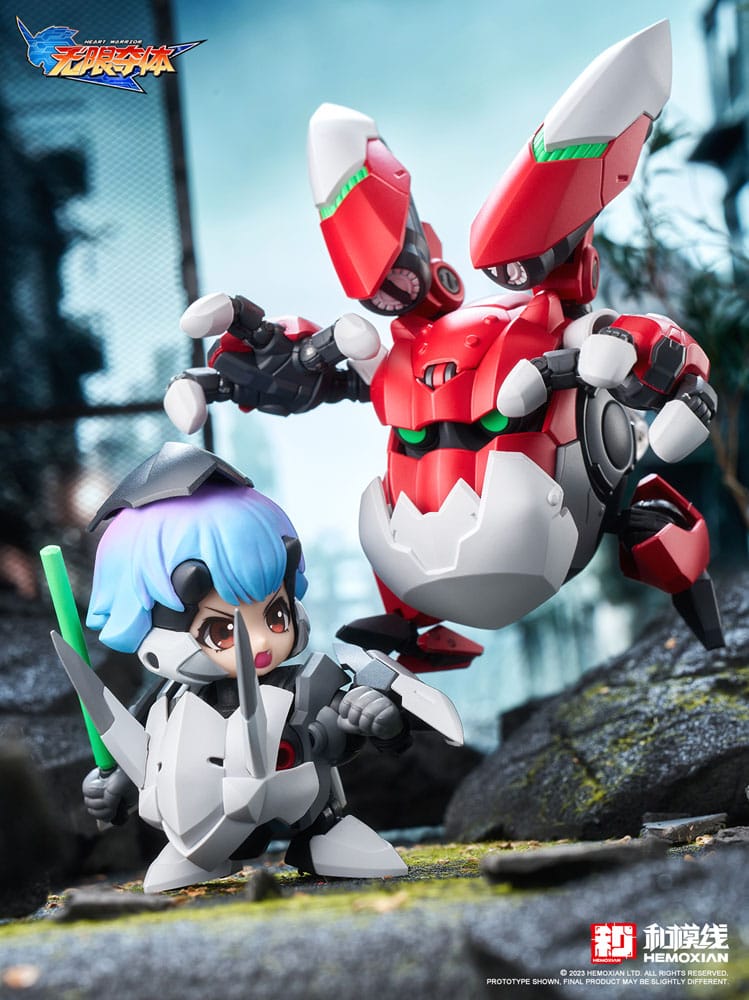 Heart Warrior Ellie & Ogre 11cm Action Figure