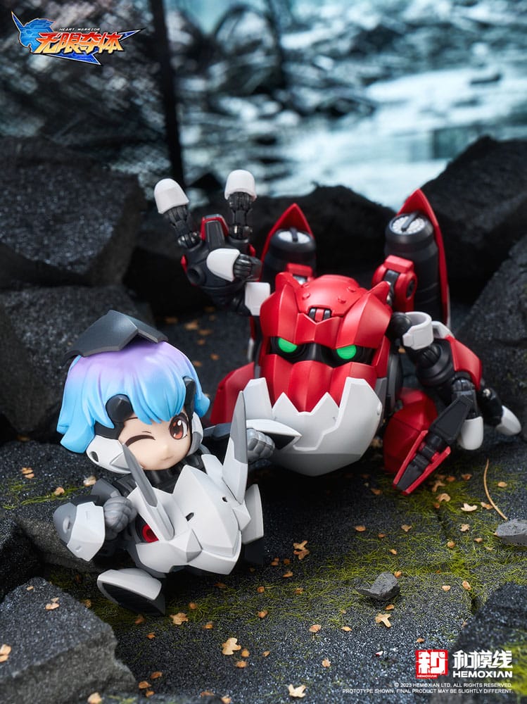 Heart Warrior Ellie & Ogre 11cm Action Figure