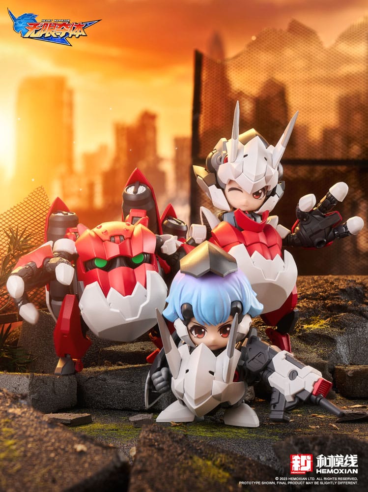 Heart Warrior Ellie & Ogre 11cm Action Figure