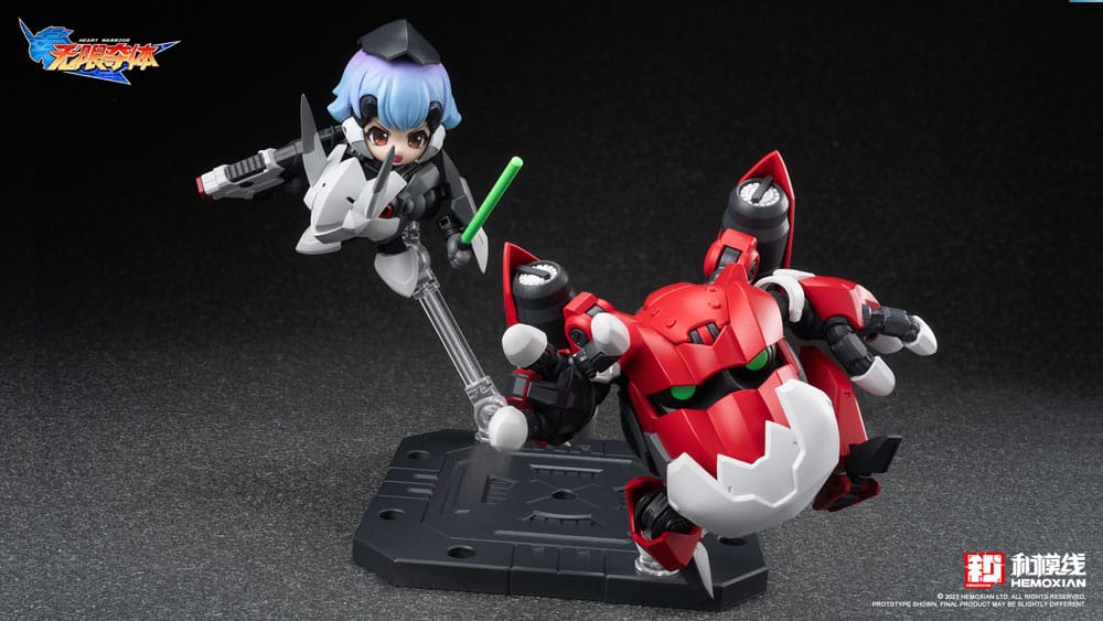 Heart Warrior Ellie & Ogre 11cm Action Figure