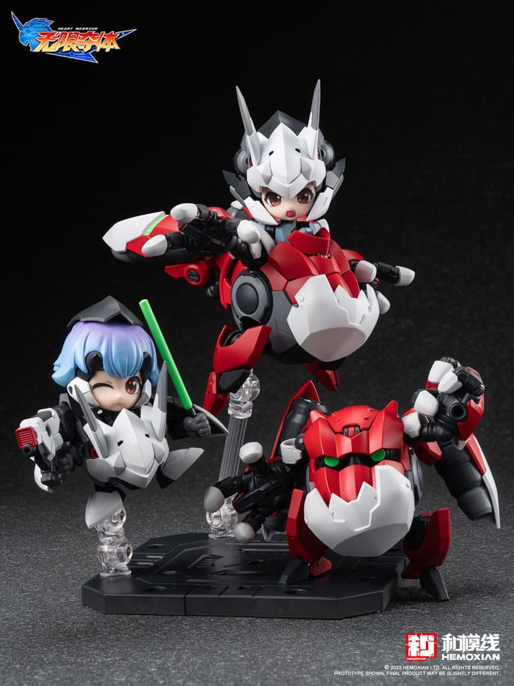 Heart Warrior Ellie & Ogre 11cm Action Figure