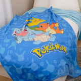 Pokémon Fleece Blanket Starter Pokémon 130 x 160 cm